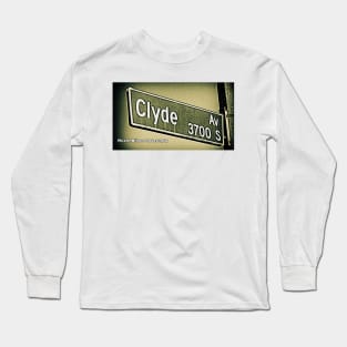 Clyde Avenue, Los Angeles, California by Mistah Wilson Long Sleeve T-Shirt